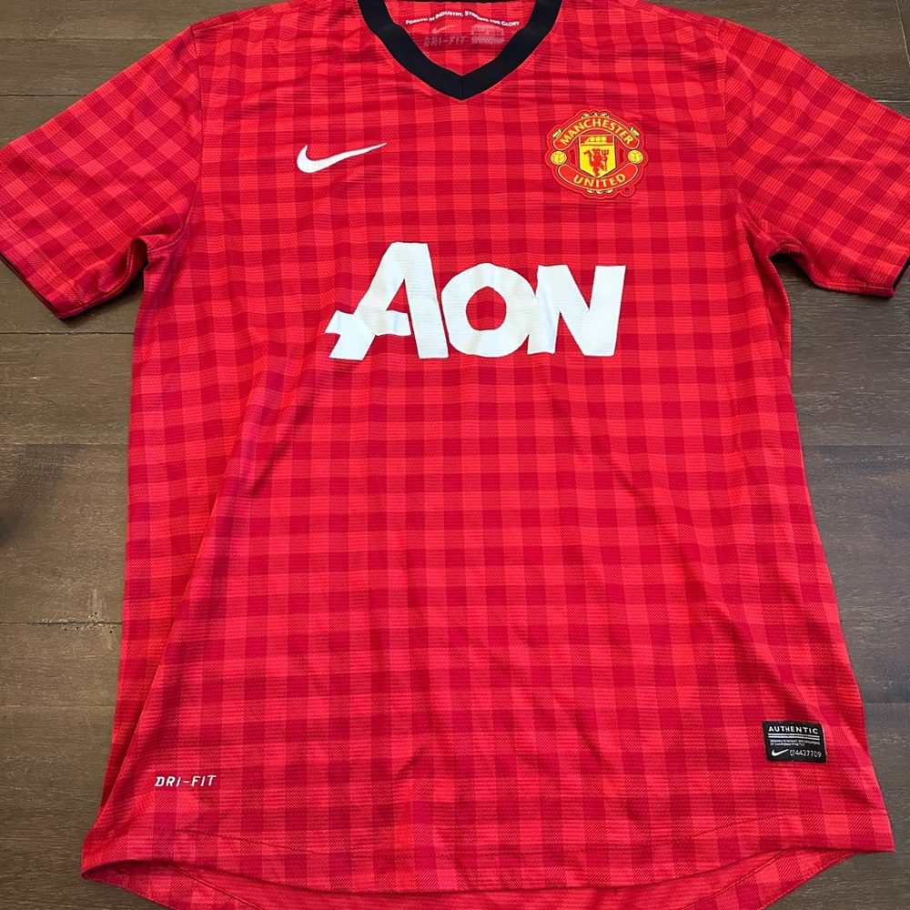 Nike Red Manchester United Men's Shirt
